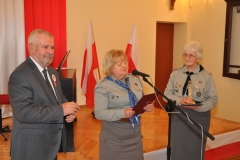 Powiatowo-miejskie obchody 226. rocznicy uchwalenia Konstytucji 3 maja - "Przyjaciel Powiatu" dla Komendy ZHP Miechów - fot. K. Capiga