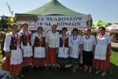 Reprezentacja gminy Słaboszów na Dożynkach Powiatowych Przybysławice 2016 - miechowski.pl