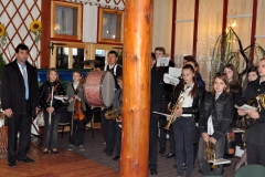 Powiatowe Święto Ludowe - Orkiestra Dęta z Wrocimowic - miechowski.pl - fot. K. Capiga