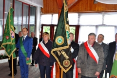 Powiatowe Święto Ludowe - poczty sztandarowe - miechowski.pl - fot. K. Capiga