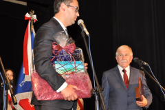 100-lecie miechowskiego LO - Zjazd Absolwentów - burmistrz Dariusz Marczewski - fot. K. Capiga