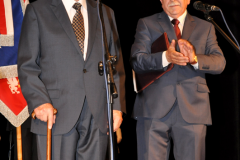 100-lecie miechowskiego LO - Zjazd Absolwentów - dyrektorzy - Ernest Kolano i Zygmunt Dróżdż - fot. K. Capiga