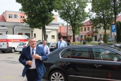 minister Andrzej Adamczyk z wizytą na miechowskiej Poczcie - miechowski.pl - fot. W. Pengiel