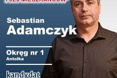 Sebastian Adamczyk - kandydat do Rady Miasta i Gminy Książ Wielki
