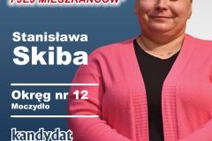 Stanisława Skiba - kandydatka do Rady Miasta i Gminy Książ Wielki