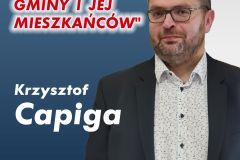 Krzysztof Capiga - kandydat na burmistrza Miasta i Gminy Książ Wielki