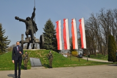 223. rocznica bitwy pod Racławicami - 4 kwietnia 2017 - fot. K. Capiga - miechowski.pl