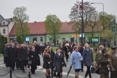 Powiatowo-miejskie obchody 226. rocznicy uchwalenia Konstytucji 3 maja - fot. K. Capiga