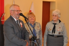 Powiatowo-miejskie obchody 226. rocznicy uchwalenia Konstytucji 3 maja - "Przyjaciel Powiatu" dla Komendy ZHP Miechów - fot. K. Capiga