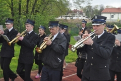 II Bieg Konstytucji 3 maja - Orkiestra Dęta "Sygnał" - miechowski.pl - fot. Krzysztof Capiga