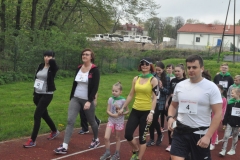 II Bieg Konstytucji 3 maja - honorowe okrążenie - miechowski.pl - fot. Krzysztof Capiga
