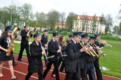 II Bieg Konstytucji 3 maja - Orkiestra Dęta "Sygnał" - miechowski.pl - fot. Krzysztof Capiga