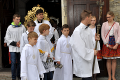 Procesja Bożego Ciała w Książu Wielkim - miechowski.pl - fot. Krzysztof Capiga