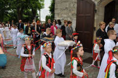 Procesja Bożego Ciała w Książu Wielkim - miechowski.pl - fot. Krzysztof Capiga