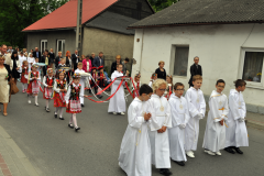 Procesja Bożego Ciała w Książu Wielkim - miechowski.pl - fot. Krzysztof Capiga