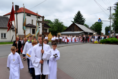 Procesja Bożego Ciała w Książu Wielkim - miechowski.pl - fot. Krzysztof Capiga