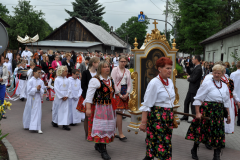 Procesja Bożego Ciała w Książu Wielkim - miechowski.pl - fot. Krzysztof Capiga