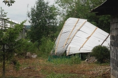 Gmina Gołcza - skutki niedzielnej nawałnicy - miechowski.pl - fot. UG Gołcza
