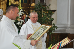 40-lecie kapłaństwa proboszcza - błogosławieństwo od papieża Franciszka - miechowski.pl - fot. K. Capiga