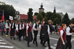Międzynarodowe Małopolskie Spotkania z Folklorem Miechów 2016 - parada uczestników - miechowski.pl