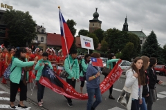 Międzynarodowe Małopolskie Spotkania z Folklorem Miechów 2016 - parada uczestników - miechowski.pl