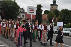Międzynarodowe Małopolskie Spotkania z Folklorem Miechów 2016 - parada uczestników - miechowski.pl