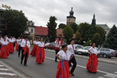Międzynarodowe Małopolskie Spotkania z Folklorem Miechów 2016 - parada uczestników - miechowski.pl