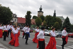Międzynarodowe Małopolskie Spotkania z Folklorem Miechów 2016 - parada uczestników - miechowski.pl