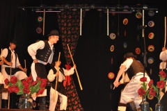 Międzynarodowe Małopolskie Spotkania z Folklorem Miechów 2016 - słowacki zespół "Zobor" - miechowski.pl - fot. K. Capiga