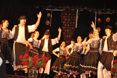 Międzynarodowe Małopolskie Spotkania z Folklorem Miechów 2016 - słowacki zespół "Zobor" - miechowski.pl - fot. K. Capiga