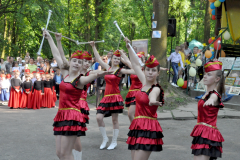 Pola Nadziei 2016 -mażoretki ze Skalbmierza - miechowski.pl - fot. K. Capiga