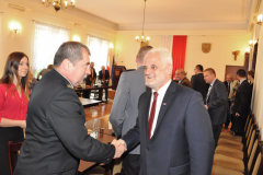 Wojewoda Jerzy Pilch w miechowskim starostwie - miechowski.pl - fot. K. Capiga