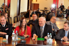 Wojewoda Jerzy Pilch w miechowskim starostwie - miechowski.pl - fot. K. Capiga