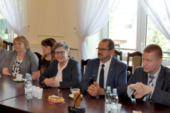 Wojewoda Jerzy Pilch w miechowskim starostwie - miechowski.pl - fot. K. Capiga