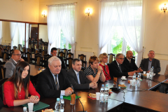 Wojewoda Jerzy Pilch w miechowskim starostwie - miechowski.pl - fot. K. Capiga