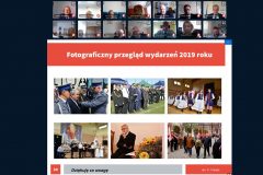 Slajd z prezentacji z raportu o stanie Powiatu Miechowskiego za 2019 rok