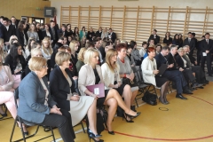 Absolwenci "Ekonomika" 2016 - część artystyczna - nauczyciele, wychowawcy i dyrektorzy - miechowski.pl - fot. Krzysztof Capiga