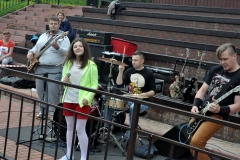 II Bieg Konstytucji 3 maja - "Kredki" z Natalią Strycharz - miechowski.pl - fot. Krzysztof Capiga
