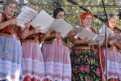 Charsznicka reprezentacja na Dożynkach Powiatowych w Przybysławicach - miechowski.pl