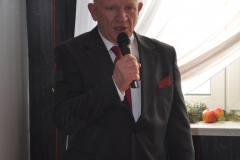 Charsznicki XVIII Gminny Przegląd Grup Kolędniczych - Przewodniczący RG Zdzisław Uchto - fot. K. Capiga - miechowski.pl