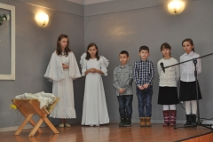 Charsznicki XVIII Gminny Przegląd Grup Kolędniczych - „Skrzaty” ze Szkoły Podstawowej w Pogwizdowie - fot. K. Capiga - miechowski.pl