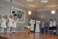 Charsznicki XVIII Gminny Przegląd Grup Kolędniczych - „Skrzaty” ze Szkoły Podstawowej w Pogwizdowie - fot. K. Capiga - miechowski.pl