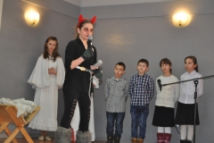 Charsznicki XVIII Gminny Przegląd Grup Kolędniczych - „Skrzaty” ze Szkoły Podstawowej w Pogwizdowie - fot. K. Capiga - miechowski.pl