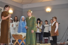 Charsznicki XVIII Gminny Przegląd Grup Kolędniczych - „Skrzaty” ze Szkoły Podstawowej w Pogwizdowie - fot. K. Capiga - miechowski.pl