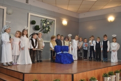 Charsznicki XVIII Gminny Przegląd Grup Kolędniczych - „Słoneczka” z Przedszkola Samorządowego w Miechowie-Charsznicy - fot. K. Capiga - miechowski.pl