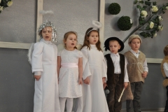 Charsznicki XVIII Gminny Przegląd Grup Kolędniczych - „Słoneczka” z Przedszkola Samorządowego w Miechowie-Charsznicy - fot. K. Capiga - miechowski.pl