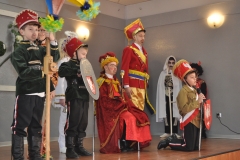 Charsznicki XVIII Gminny Przegląd Grup Kolędniczych - „Herody” ze Szkoły Podstawowej im. M. Kopernika w Swojczanach - fot. K. Capiga - miechowski.pl