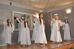 Charsznicki XVIII Gminny Przegląd Grup Kolędniczych - „Iskierki: ze Szkoły Podstawowej Zespołu Szkół im. A. Malatyńskiego w Miechowie-Charsznicy - fot. K. Capiga - miechowski.pl