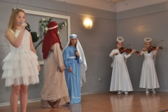 Charsznicki XVIII Gminny Przegląd Grup Kolędniczych - „Iskierki: ze Szkoły Podstawowej Zespołu Szkół im. A. Malatyńskiego w Miechowie-Charsznicy - fot. K. Capiga - miechowski.pl
