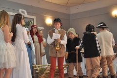 Charsznicki XVIII Gminny Przegląd Grup Kolędniczych - „Iskierki: ze Szkoły Podstawowej Zespołu Szkół im. A. Malatyńskiego w Miechowie-Charsznicy - fot. K. Capiga - miechowski.pl